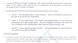 Read more about the article Advice Against Redefining Treaty Principles